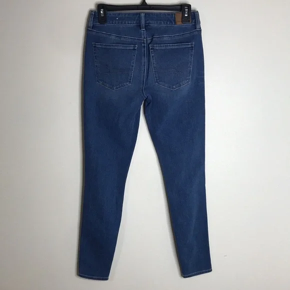 American‎ eagle distressed the dream jeans size 4 regular - Picture 8 of 12